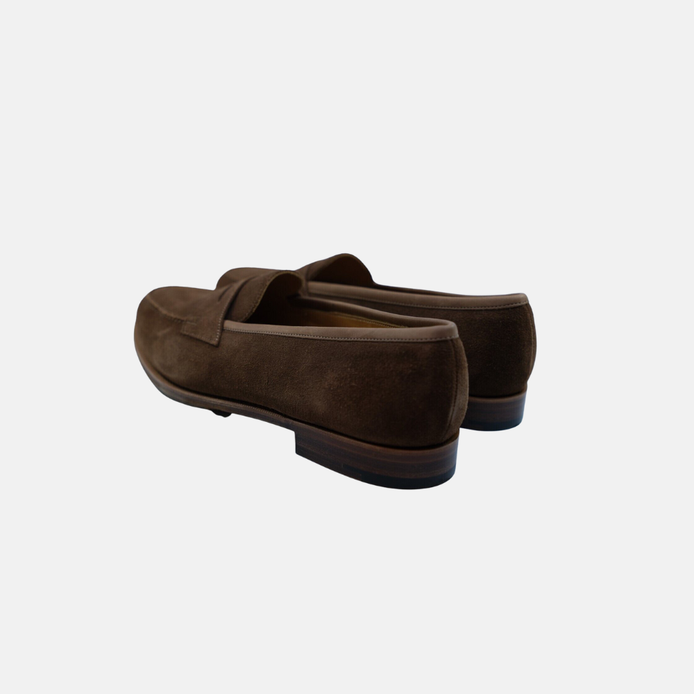 Brown Loafers made of Suede