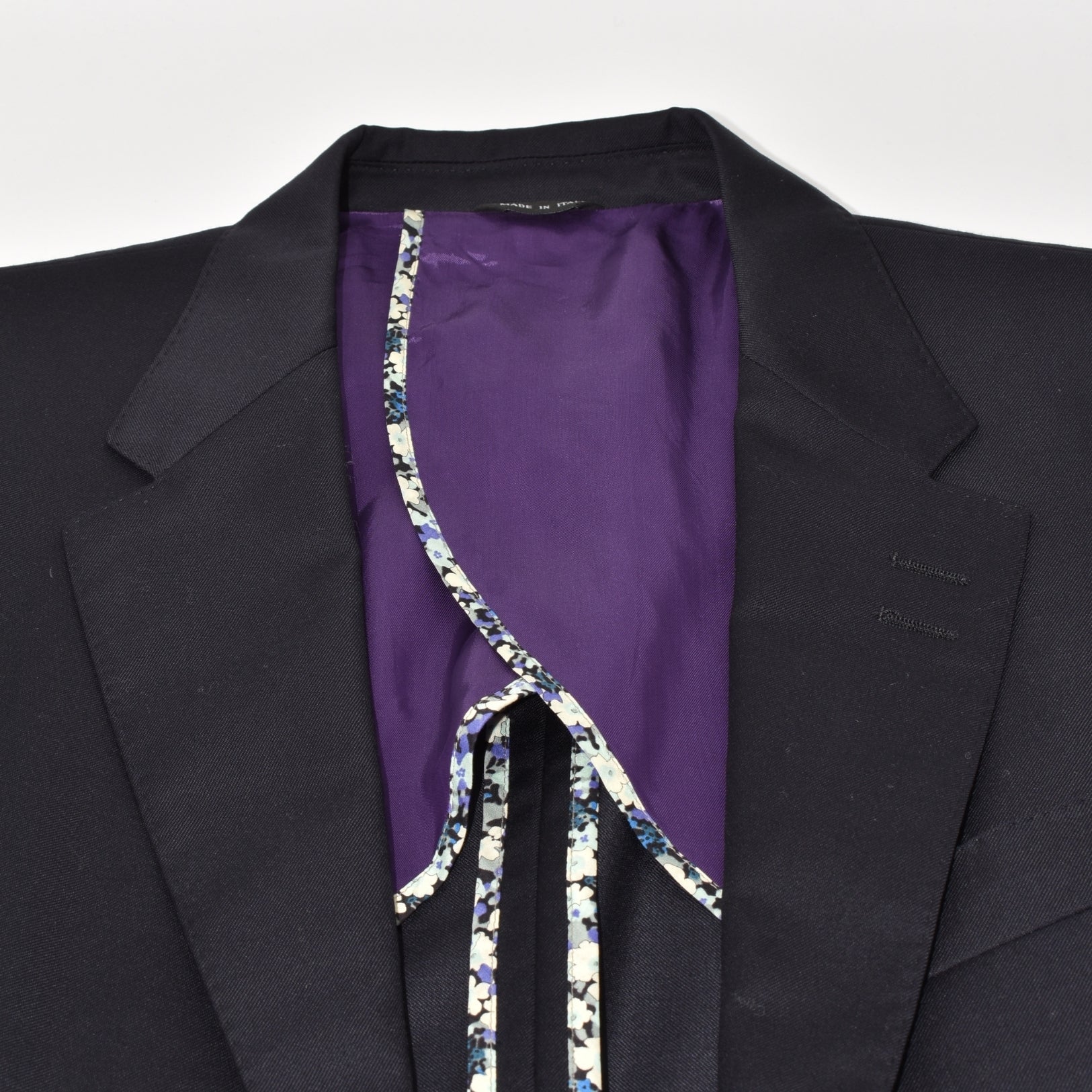 Midnight Blue Blazer made of Merino Wool/Cashmere (EU 50)