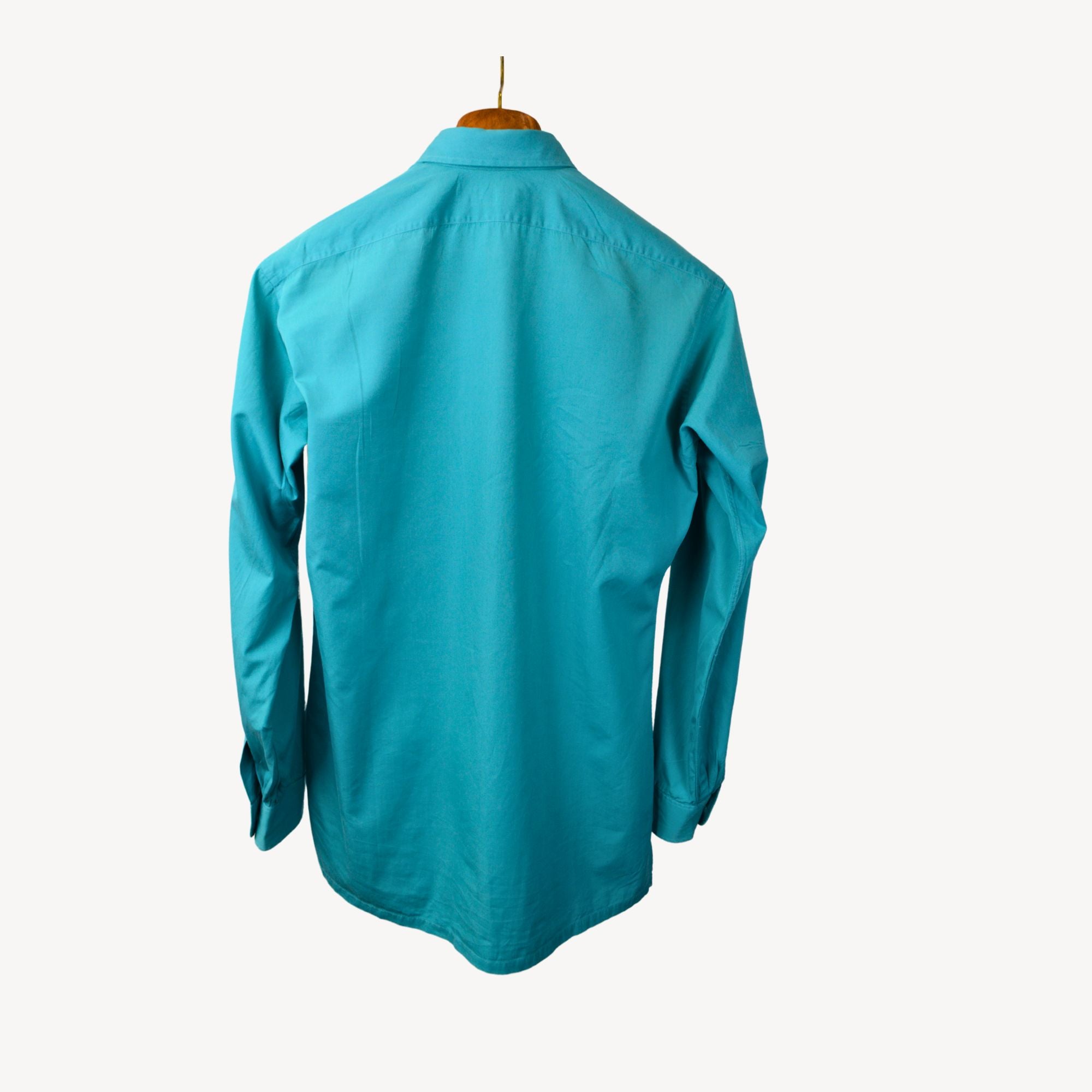 Petrol Cotton Shirt (L)