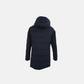 Navy Blue Down-Coat made of Cashmere