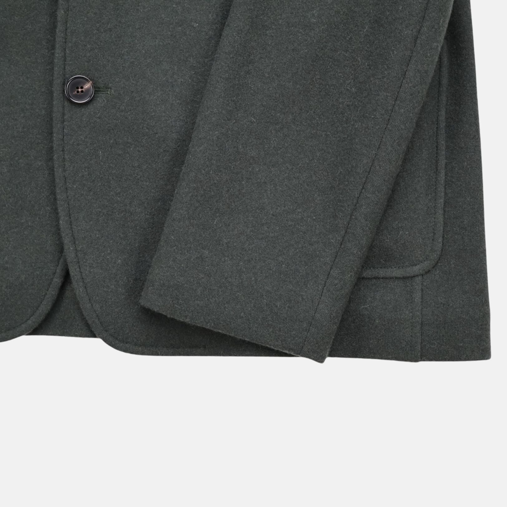 Loro Piana Green Spagna Cashmere Jacket