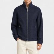 Loro Piana Rio Jersey Novalis Cashmere Bomber (M)