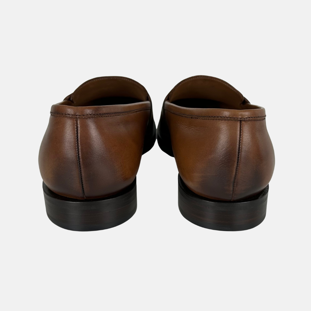 Brown Loafers made of Leather – Sanpetuna