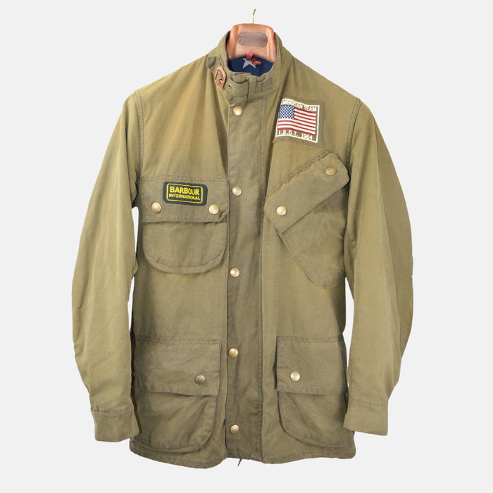 Military Parker made of 100% Waxed Cotton (EU 48)