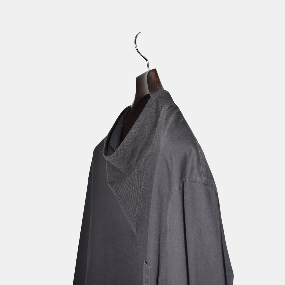 Black Longsleeve Shirt made of Cotton (EU 48)