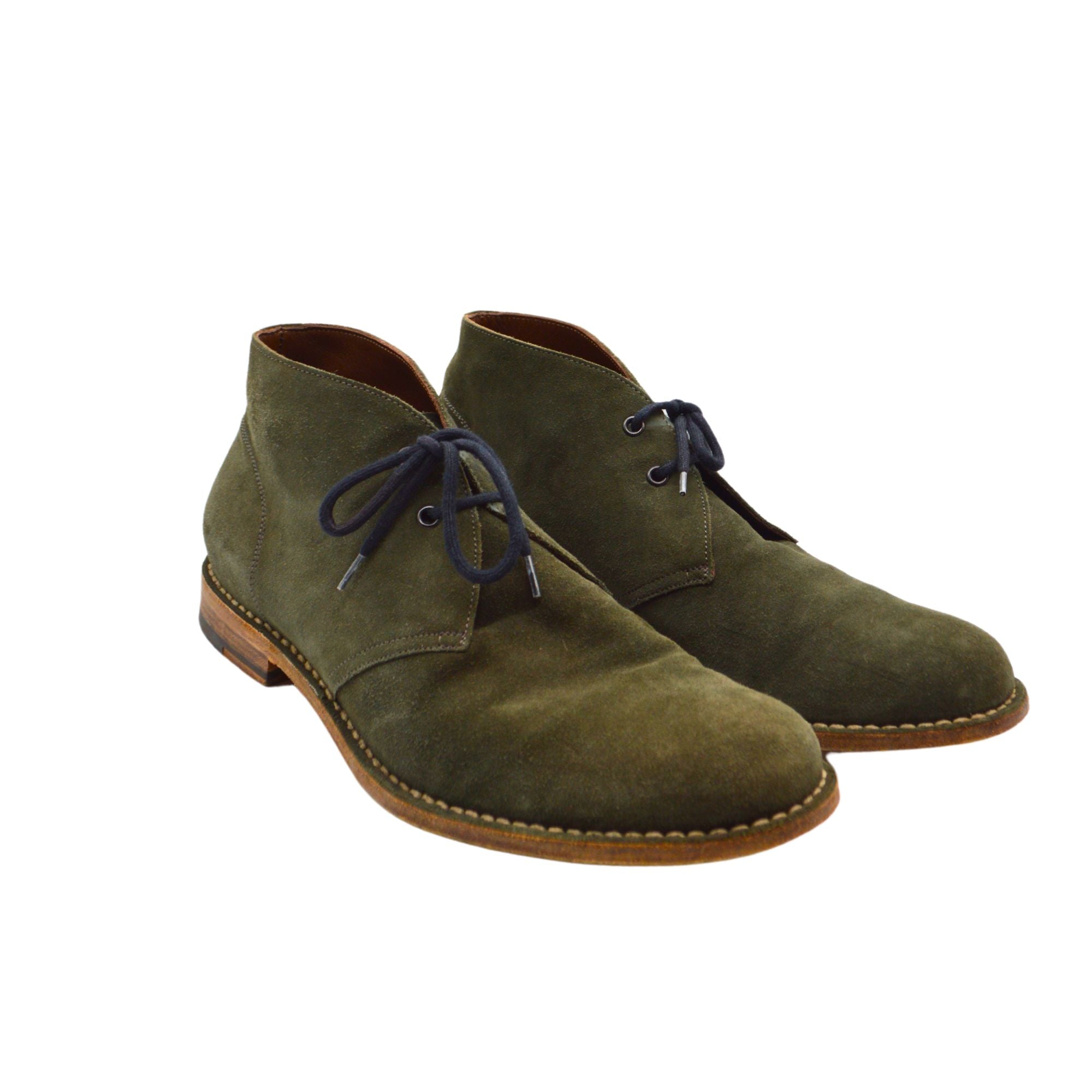 Green Chukka Suede Boots (44)