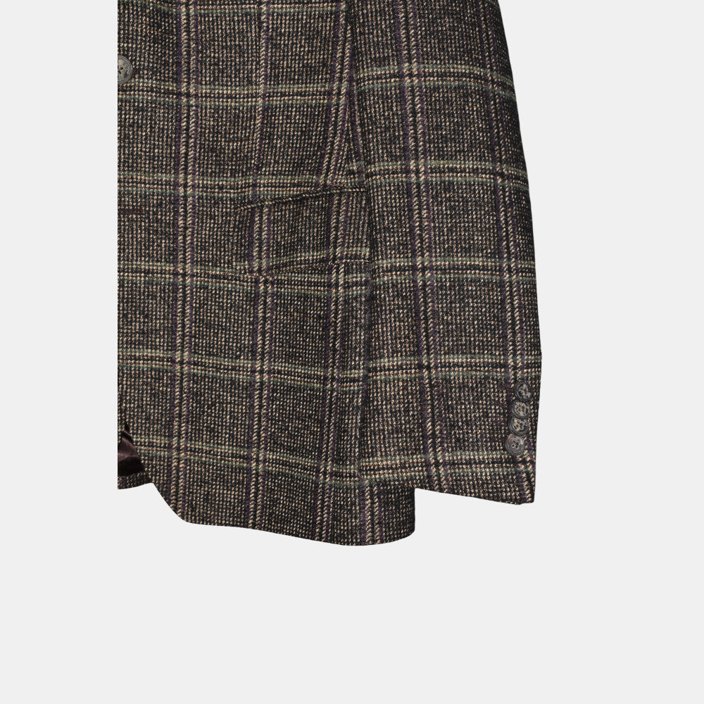 Multicoloured Checkered Blazer made of Wool ( EU 50)