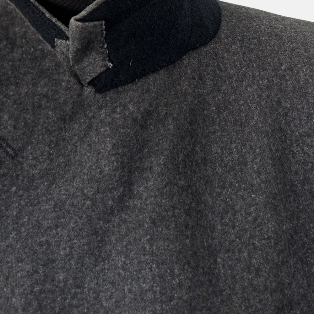 Grey Coat made of Wool/Cotton (50)