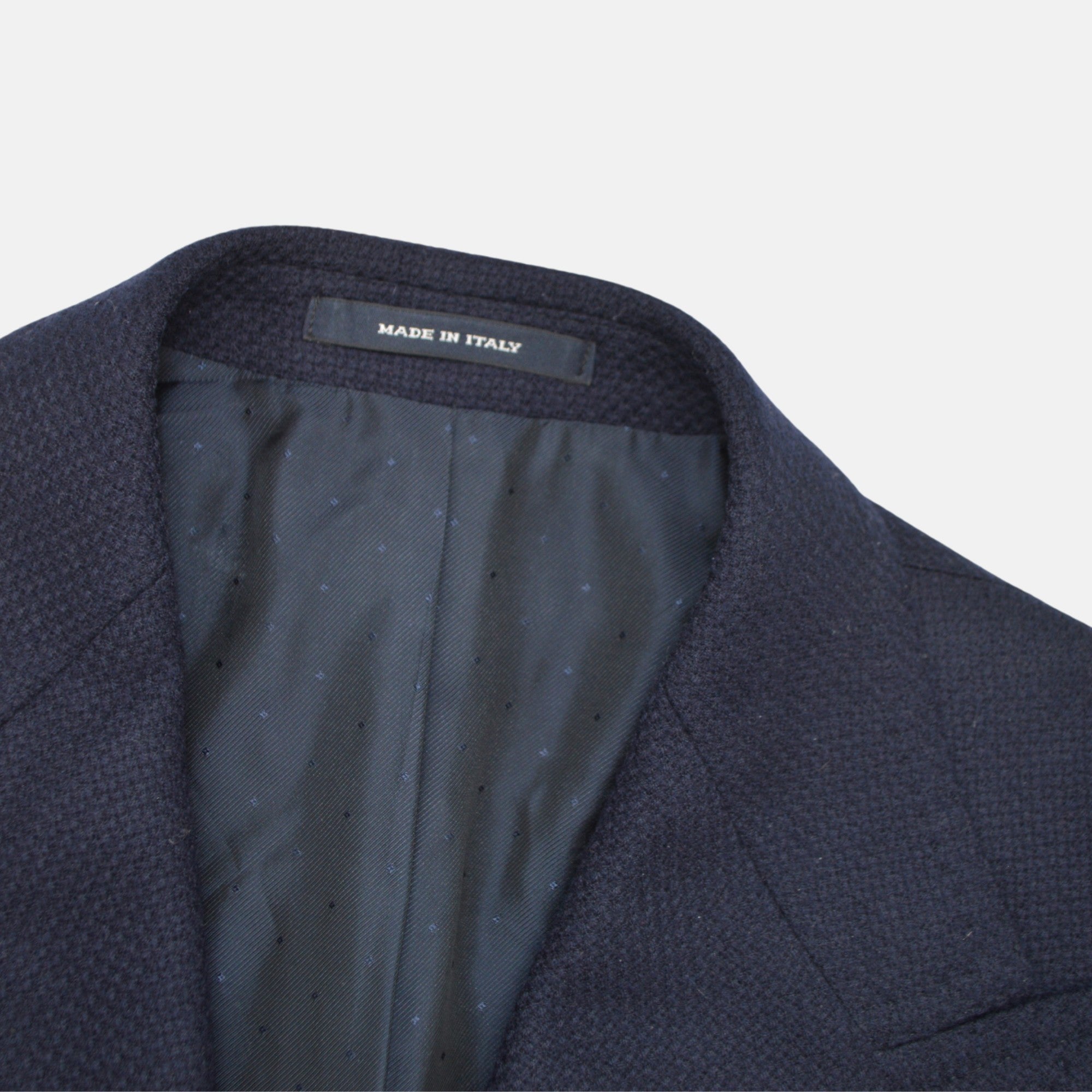 Navy Blazer made of Wool / Cashmere (52)