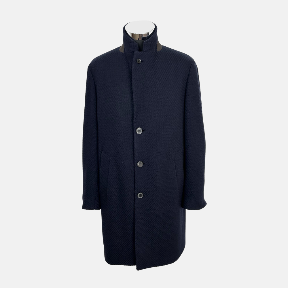 Navy Coat made of Wool (48/US 38R)