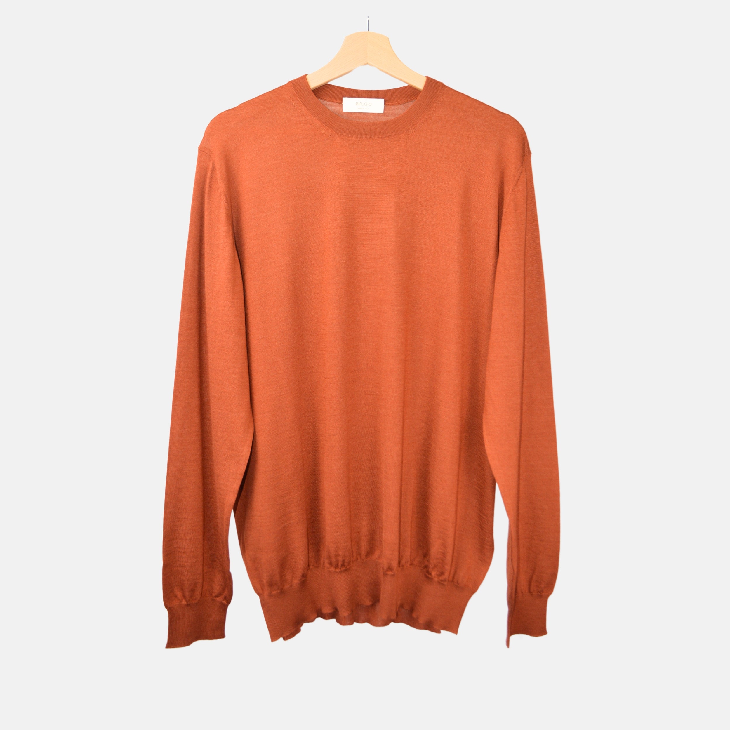 Rust Sweater made of Cashmere / Silk (54)