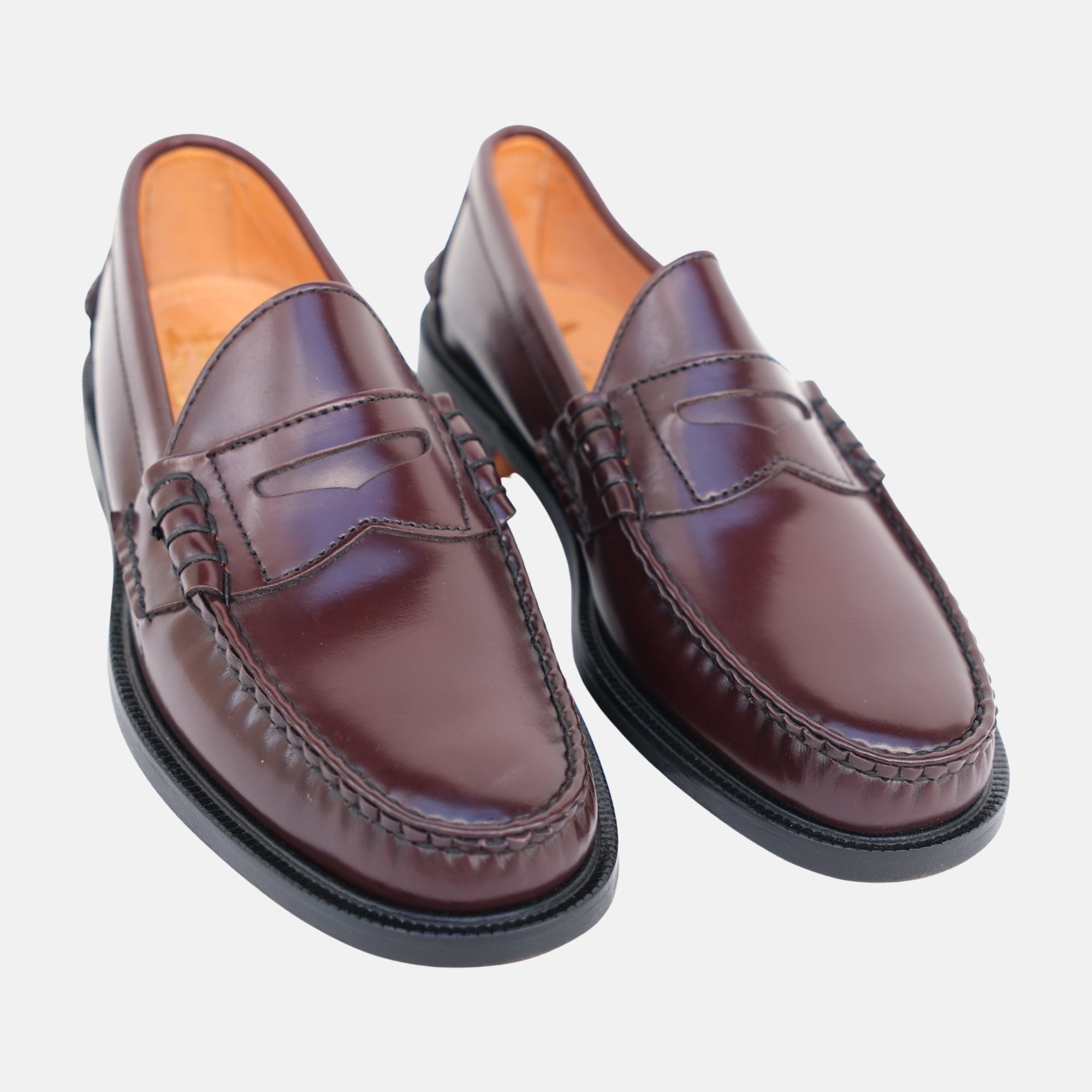 Bordeaux Loafers made of Leather