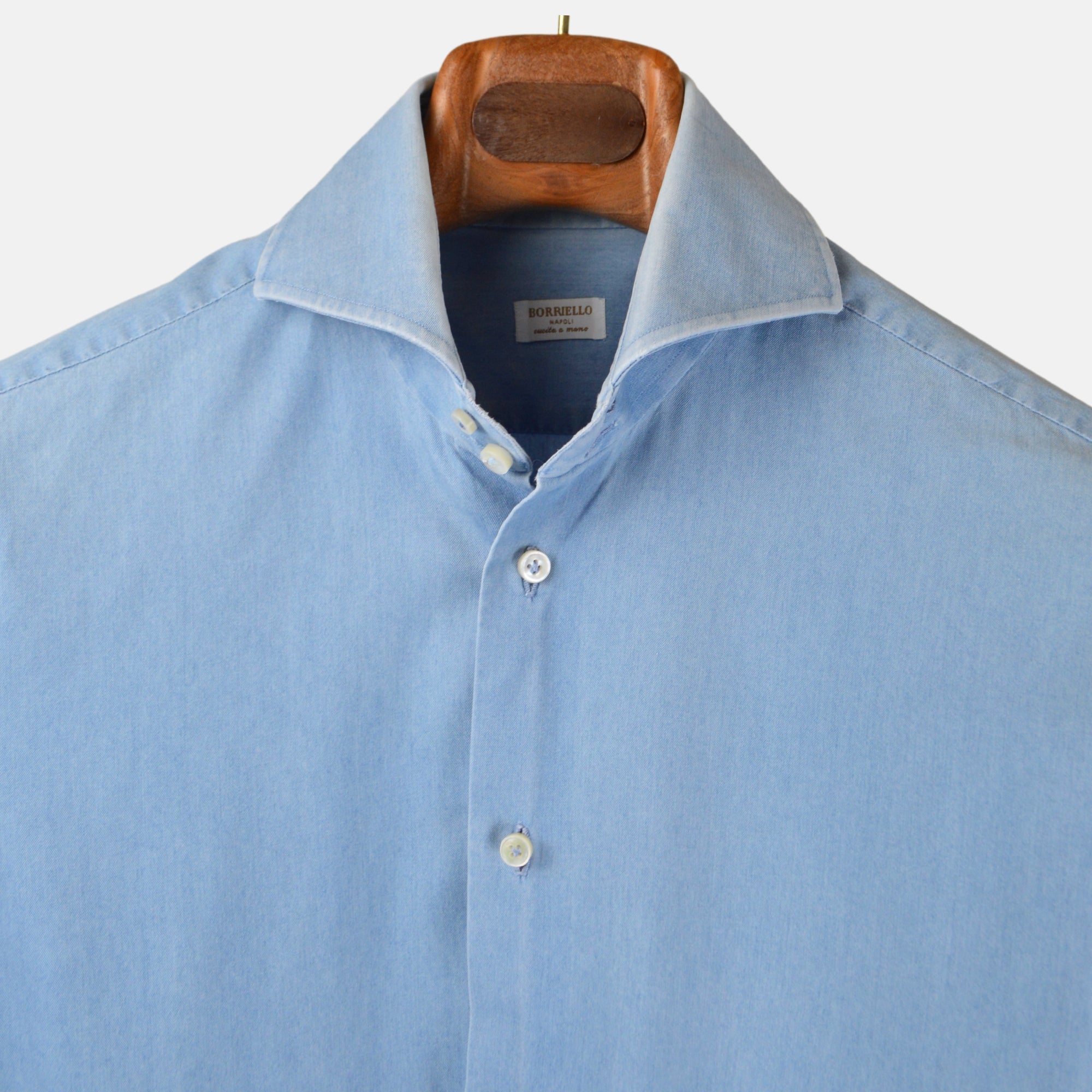 Blue Shirt made of Cotton (39)