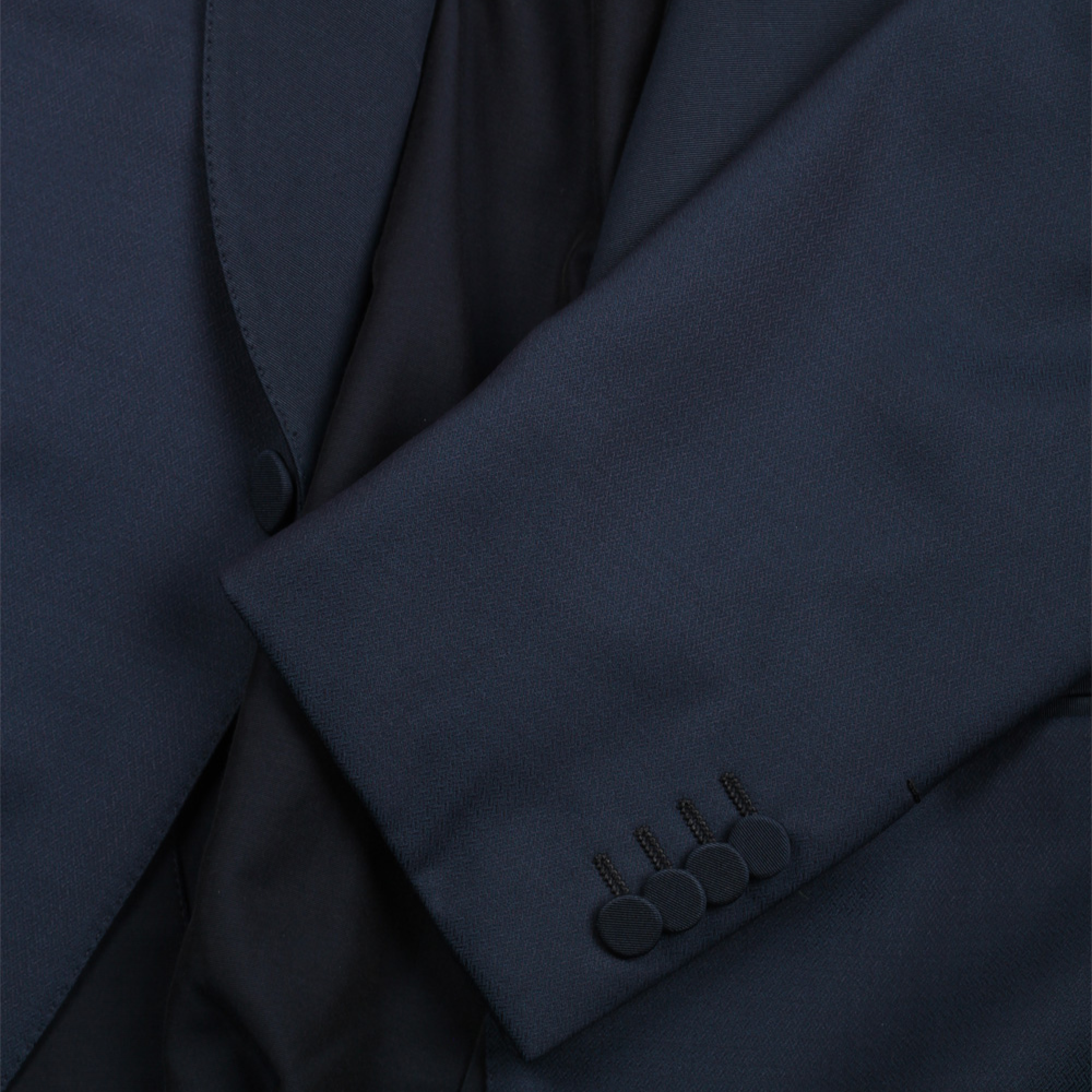 Navy Blue Tuxedo made of Wool/Silk