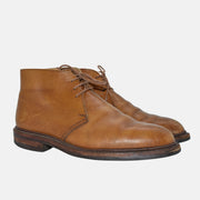 Ochre Half Boots made of Leather (EU 42)