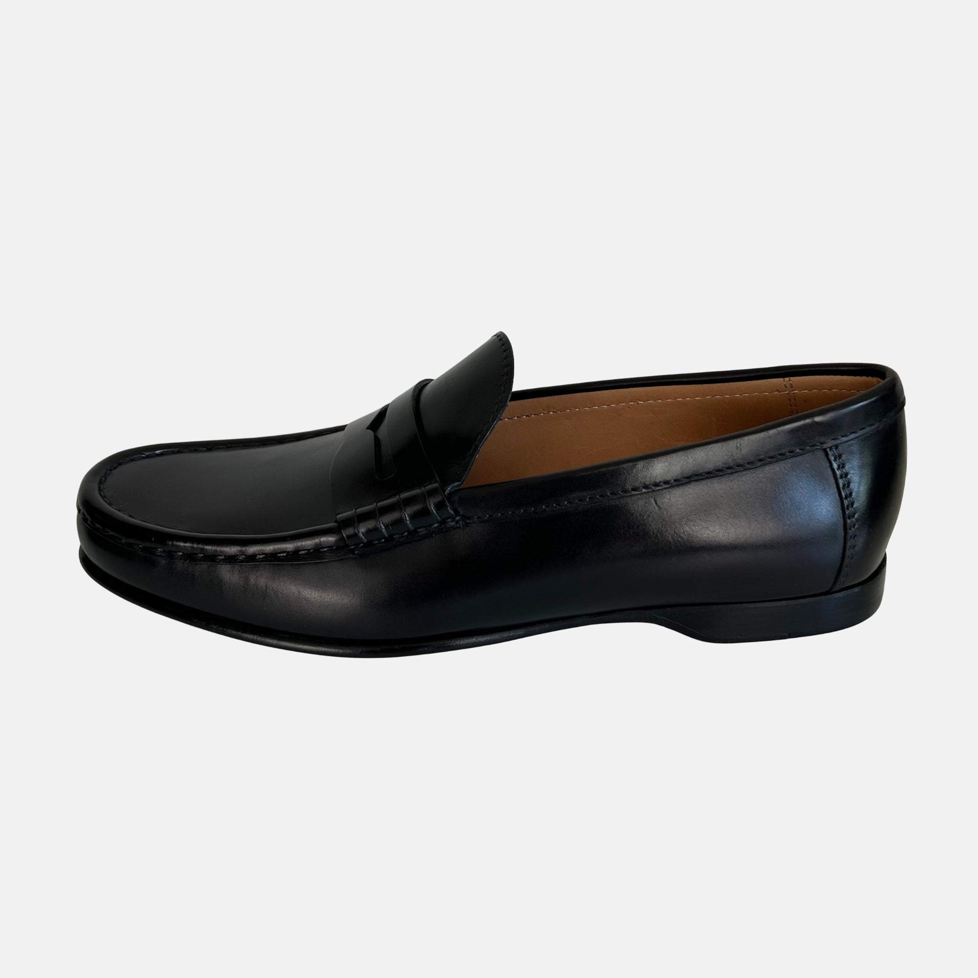 Black  Loafers made of Leather (EU 43.5)