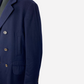 Navy Blue Pea Coat made of Wool/Cashmere