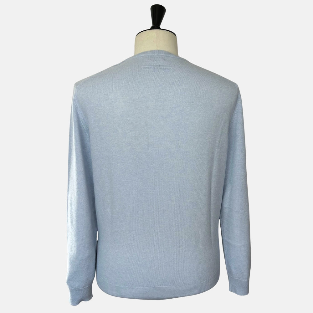 Light Blue Sweater made of Cashmere (EU 52)
