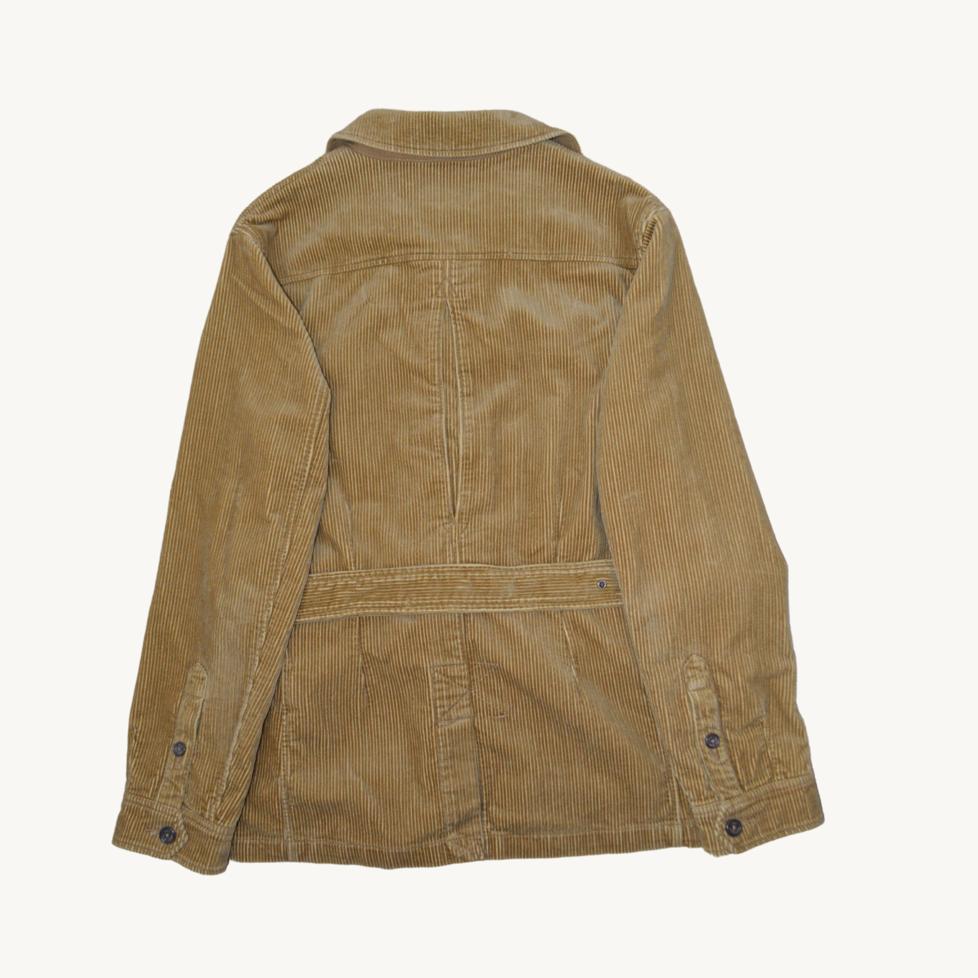 Beige/brown Corduroy Jacket made of Cotton