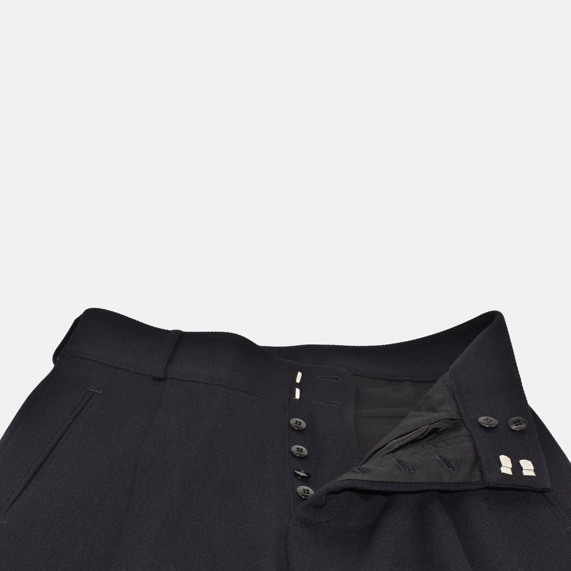 Navy Trousers made of Wool (EU 46)