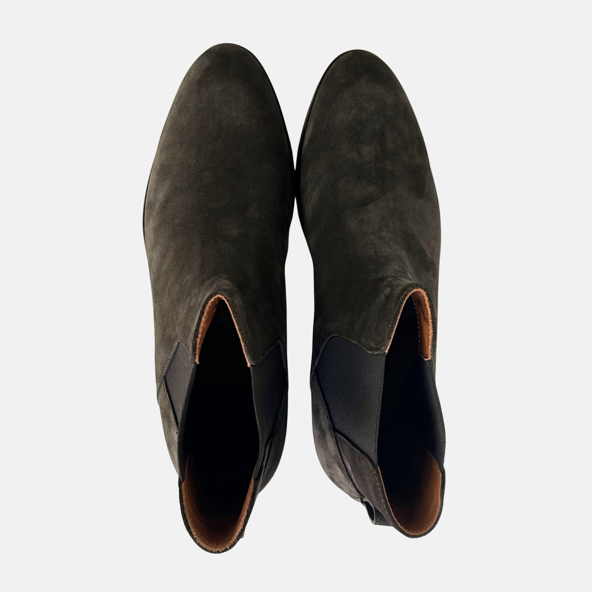 Brown Chelsea Boots made of Suede (EU 43)