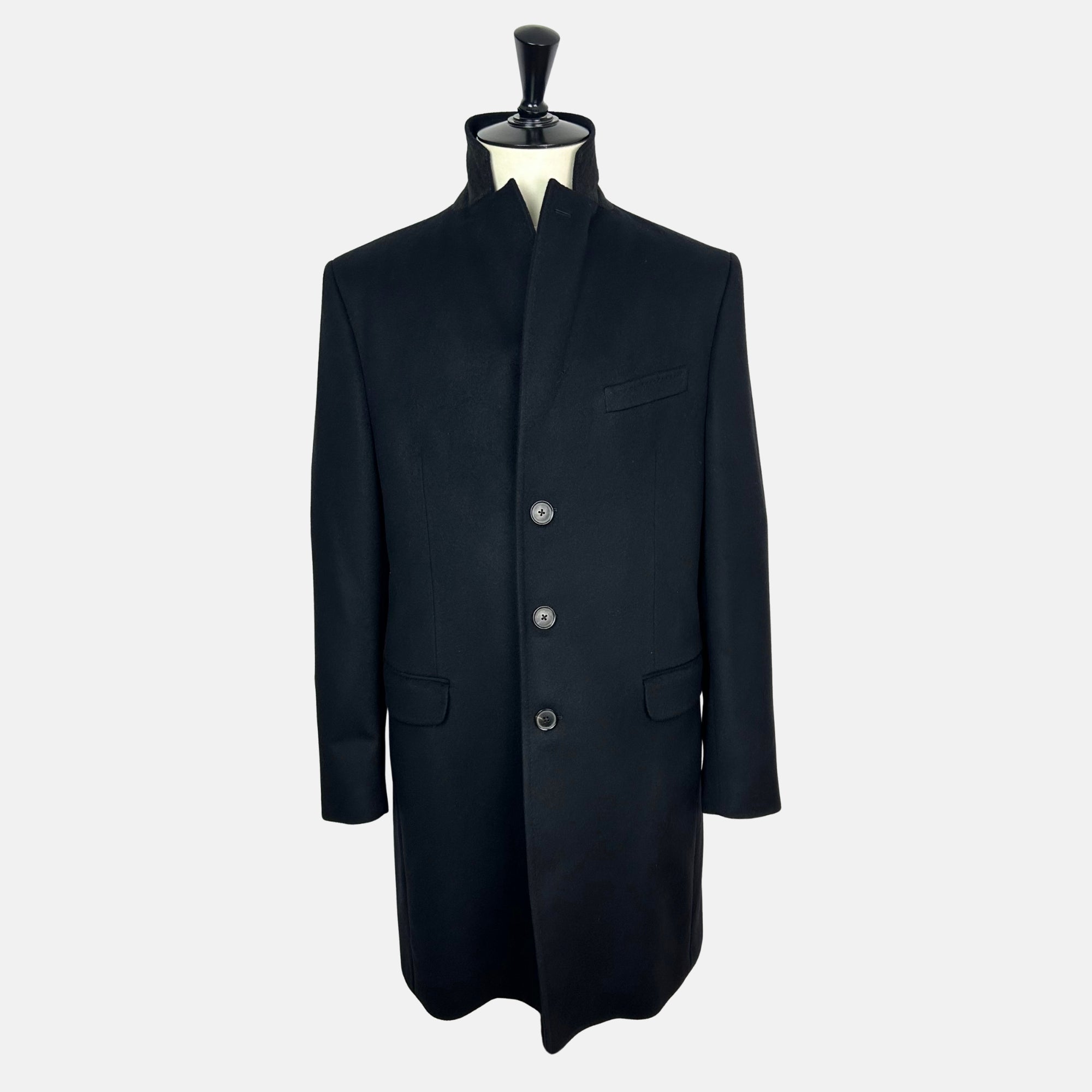 Black Coat made of Wool/Cashmere (EU 54)