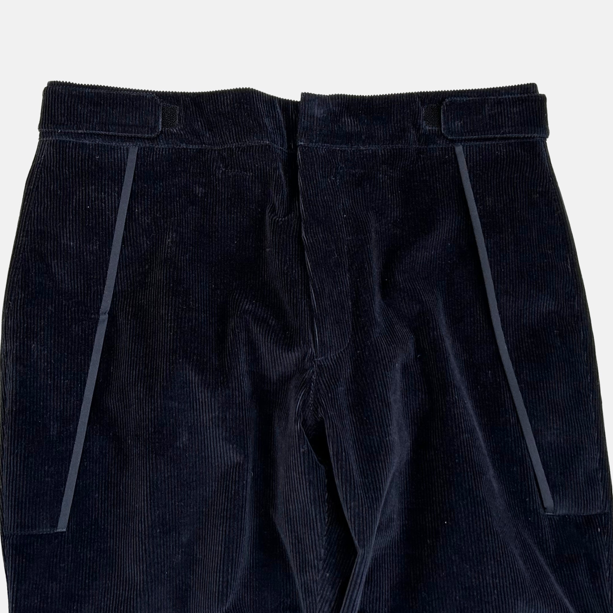 Navy Ski Cord Trousers made of Cotton/ Cashmere (50)