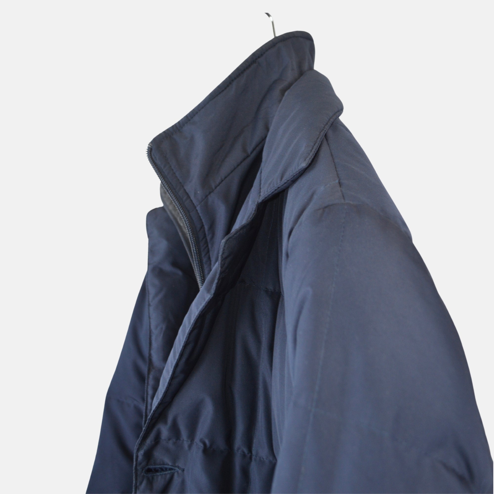 Navy Blue Down Jacket (L)