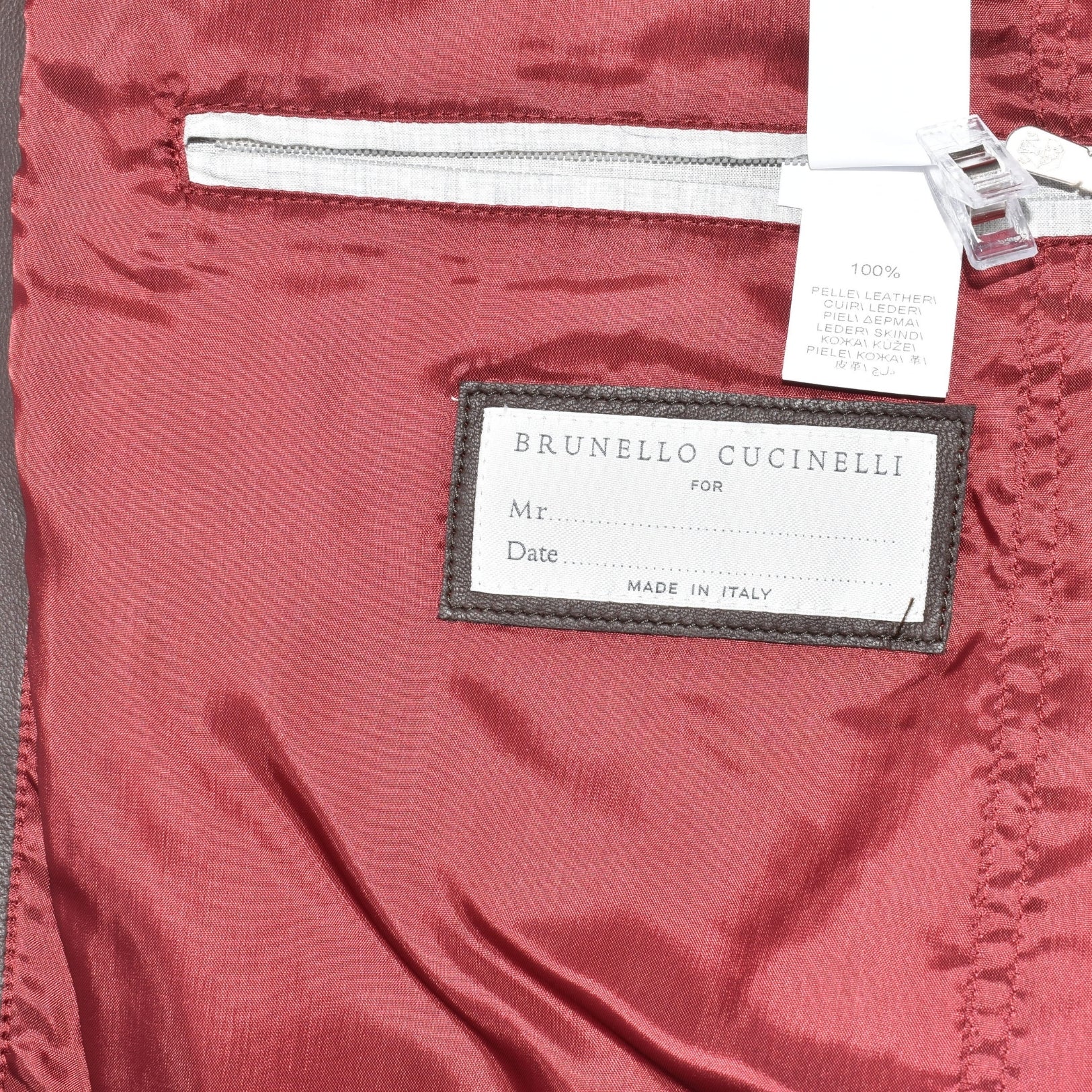 Brown Leather Jacket (XL)