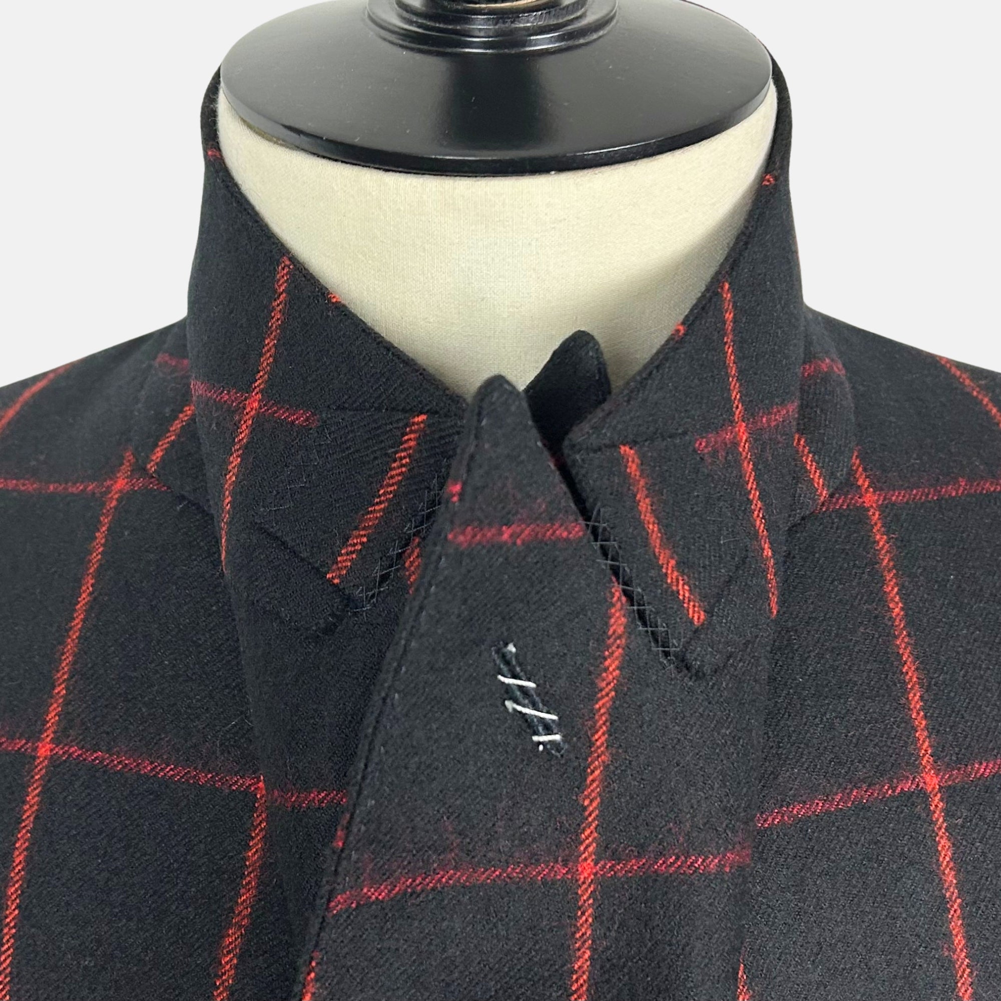 Black/Red Jacket made of Wool (EU 50)