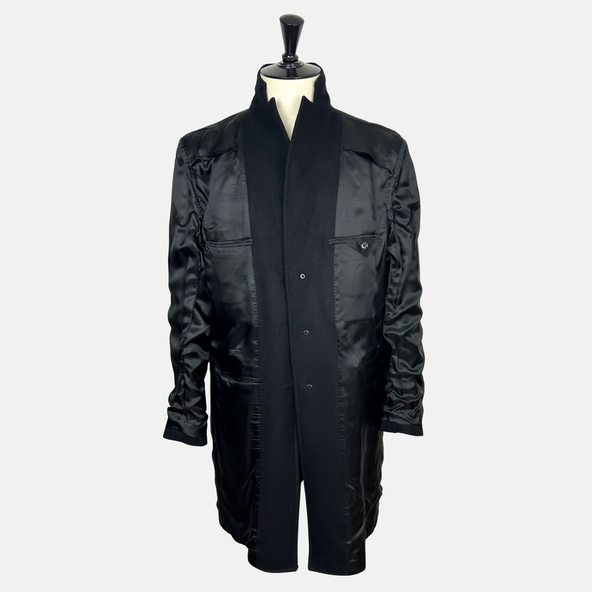 Black Coat made of Wool/Cashmere (EU 54)