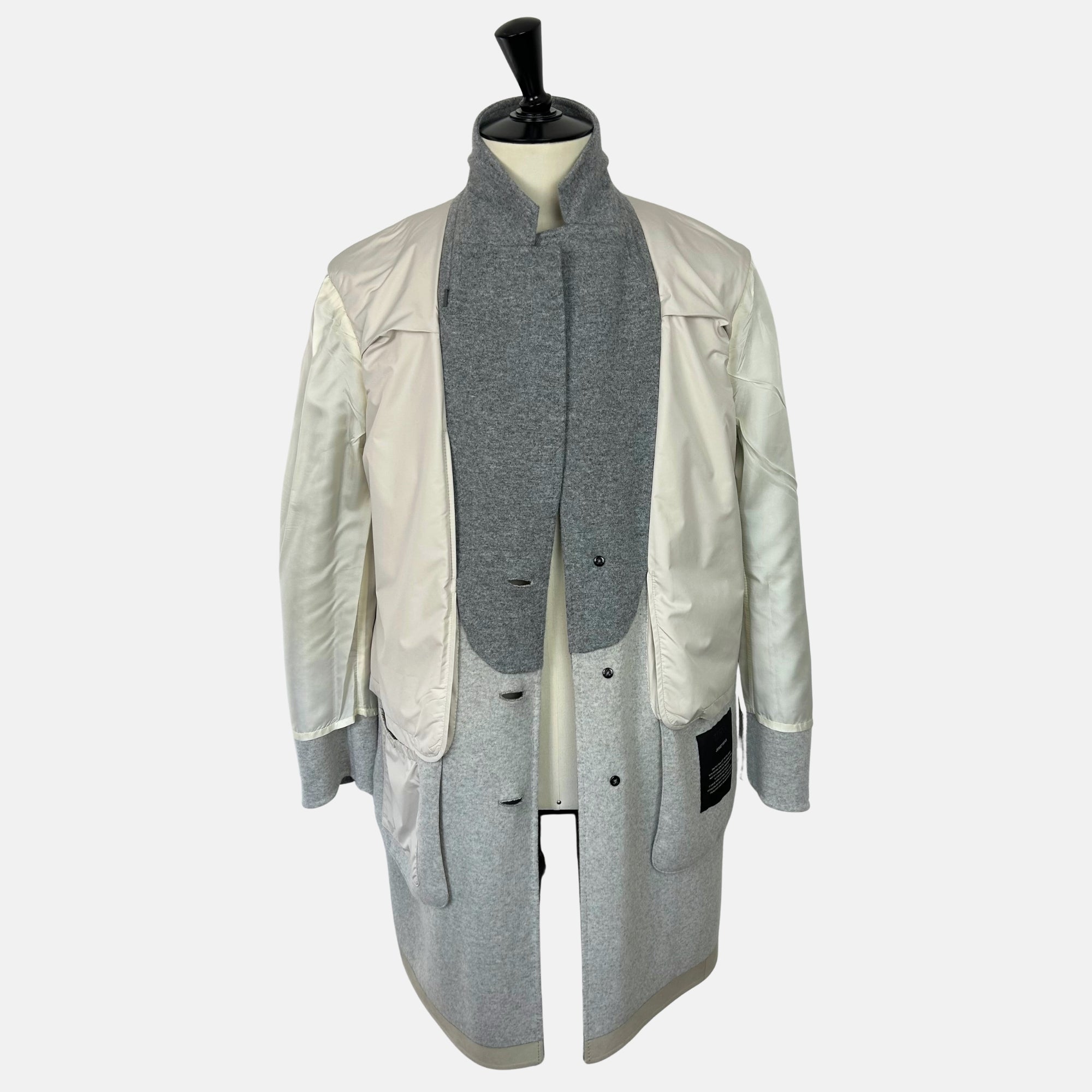 Gray  Coat made of Cashmere/Wool (EU 52)