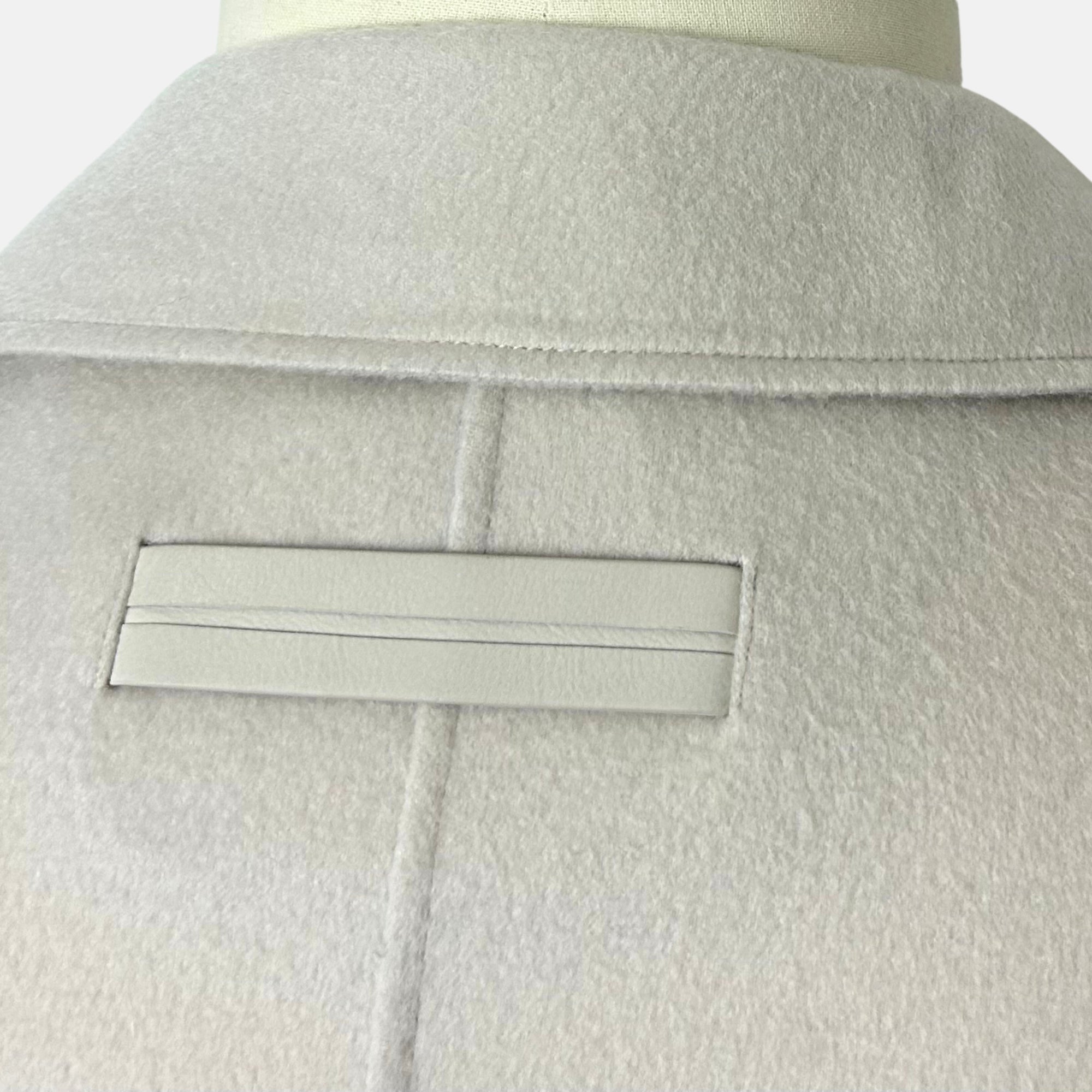 Ecru  Shirt Jacket made of Cashmere (M)