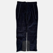 Navy Ski Cord Trousers made of Cotton/ Cashmere (50)