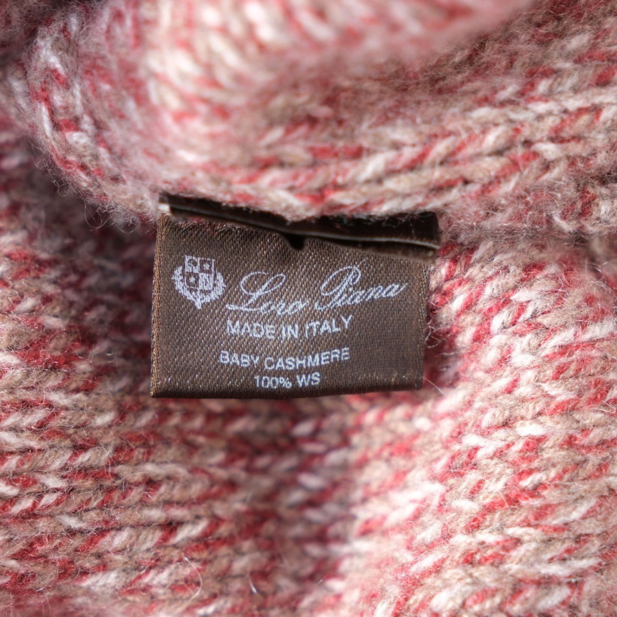 Red/Grey Patterned Jacket made of Baby Cashmere (EU 56)