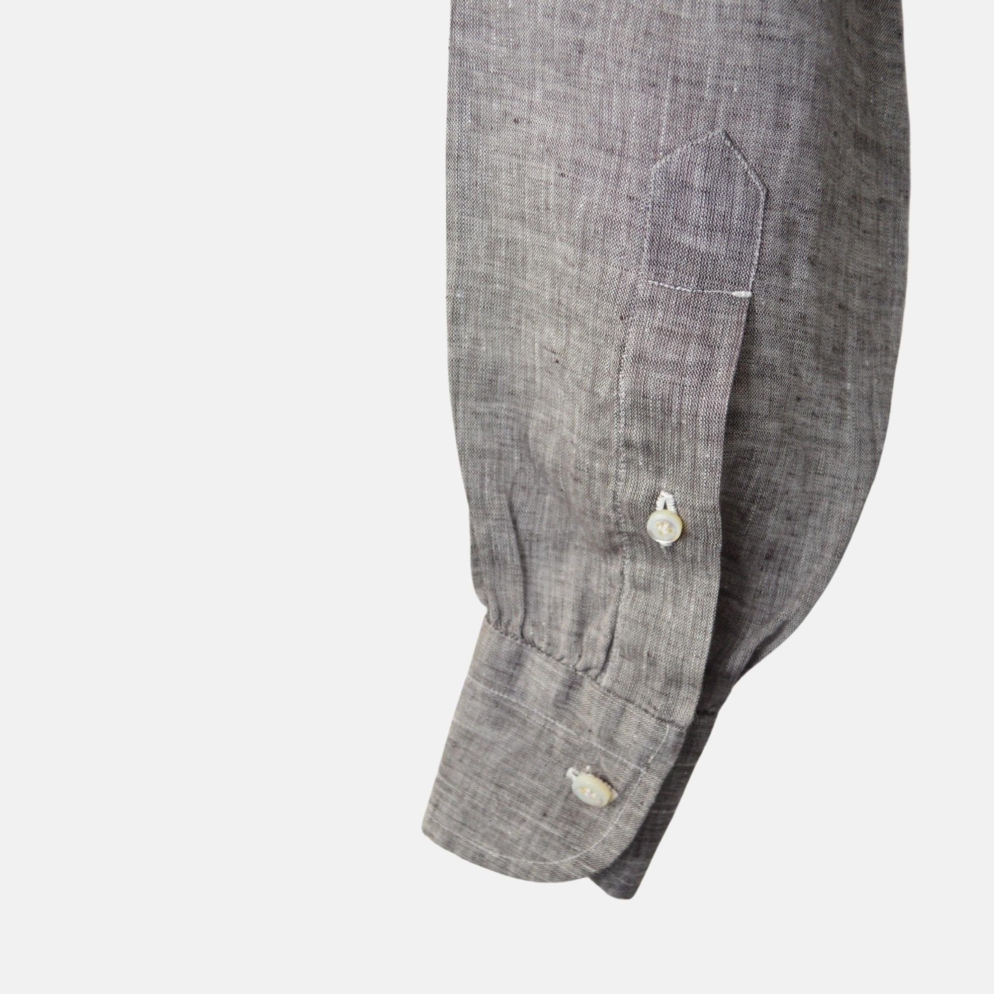 Taupe Shirt made of Linen (EU 38)