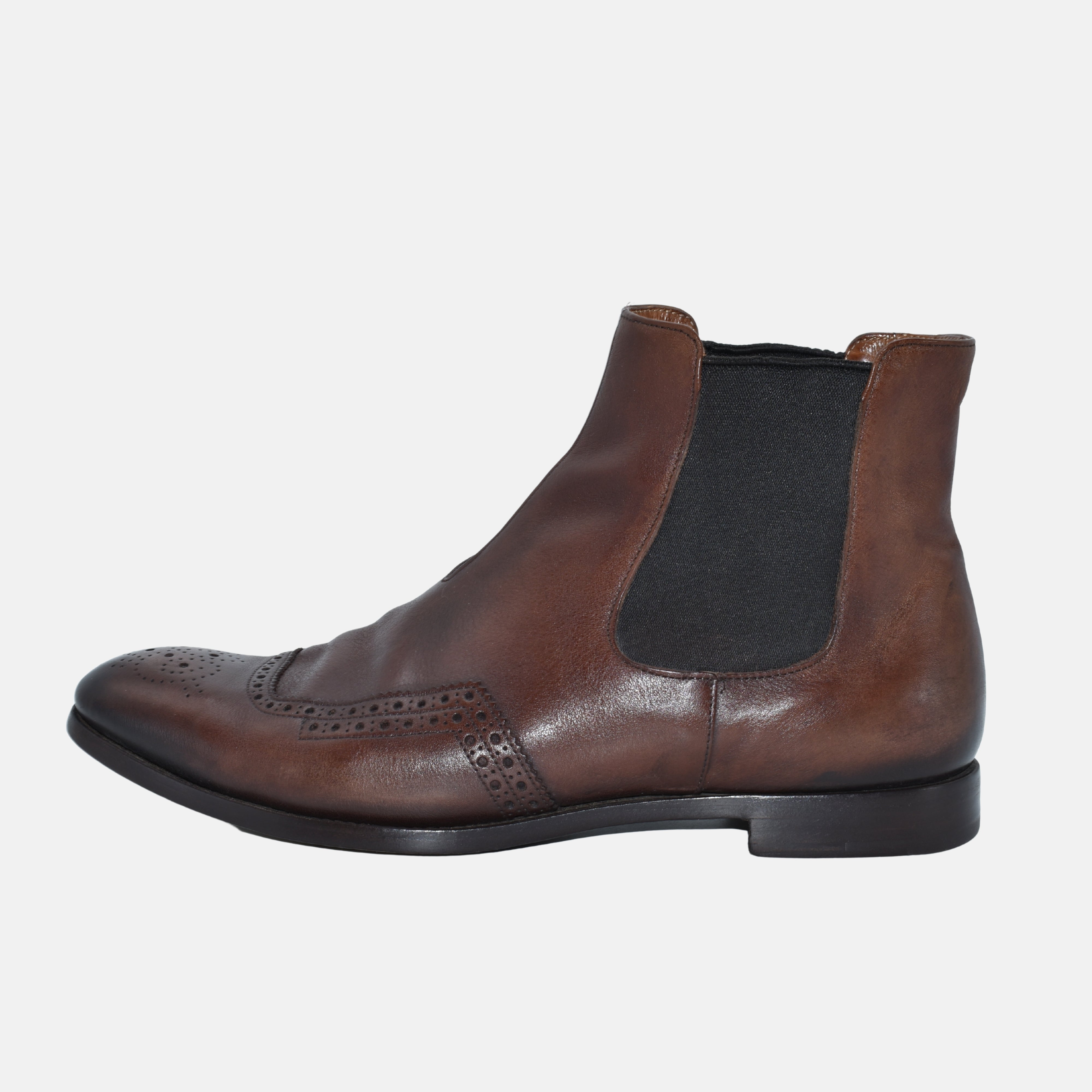 Brown Chelsea Boots made of Leather (EU 43.5)