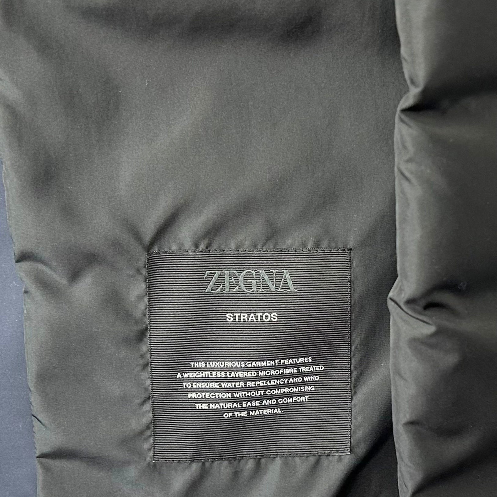 Navy Jacket made of Polyester/Leather Details (EU 50)