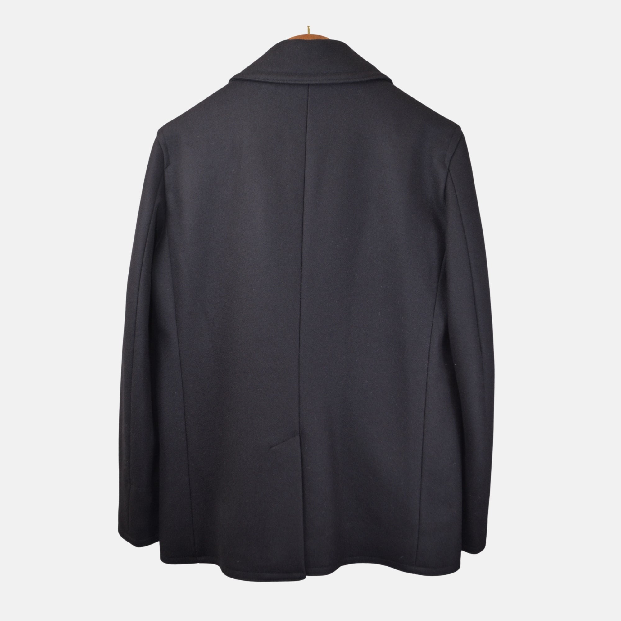 Navy Blue Jacket made of Wool Polyamide (48)