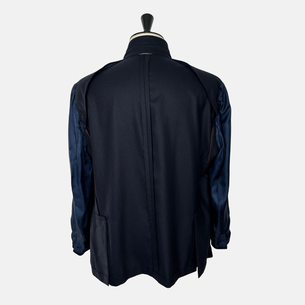 Dark Navy Cashmere Blazer (3XL)