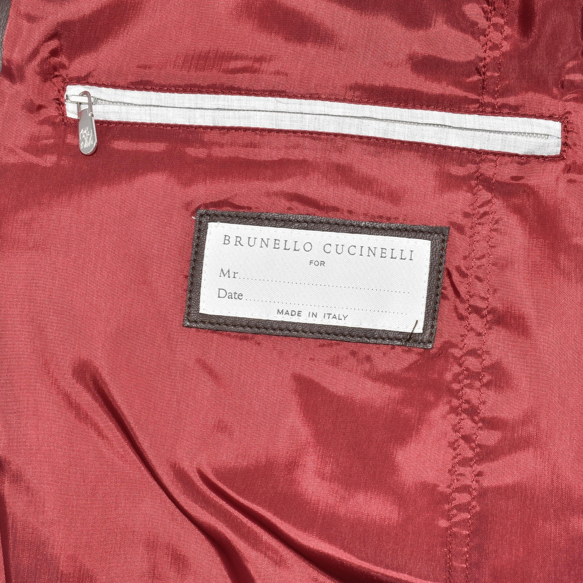 Braune Lederjacke (XL)