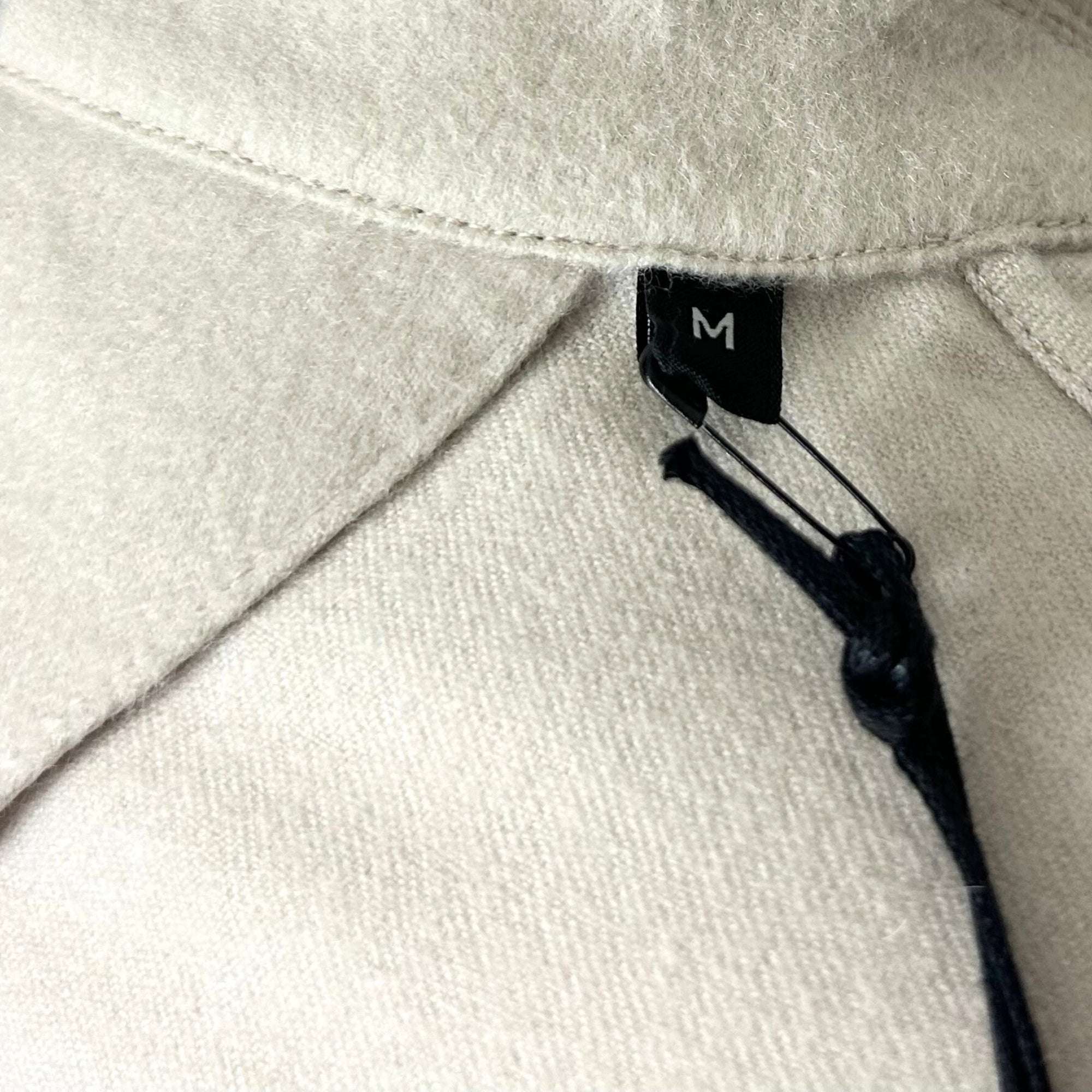 Ecru  Shirt Jacket made of Cashmere (M)