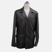 Black Leather Jacket (L)