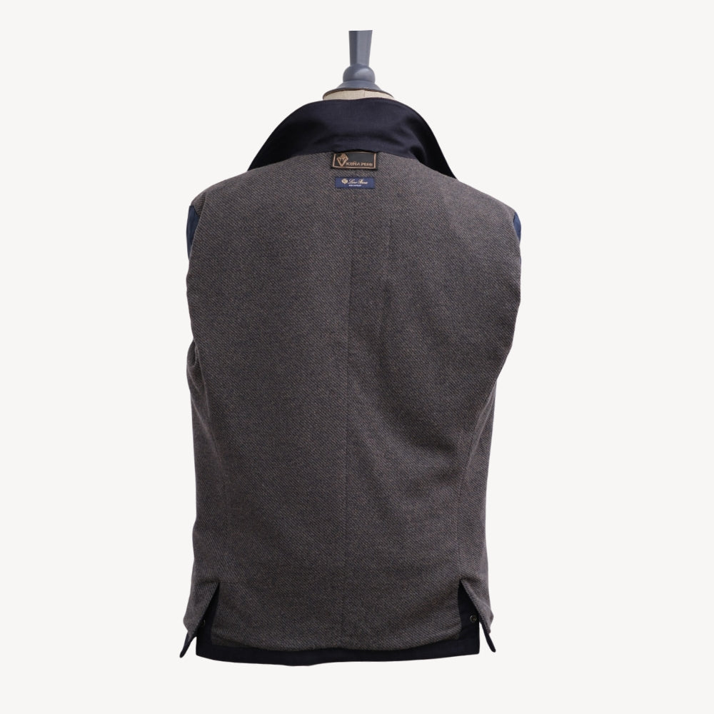 Navy Blue Vicuna Roadster Jacket (M)