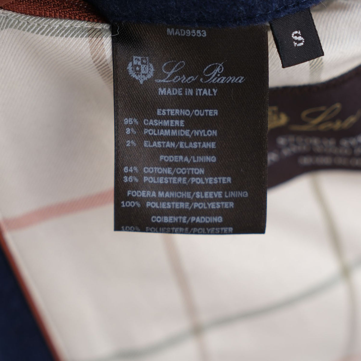 Loro Piana Blue Storm System Parka made of Cashmere/Polyamide/Elastane with Suede Details (S) – pre-owned | Sanpetuna