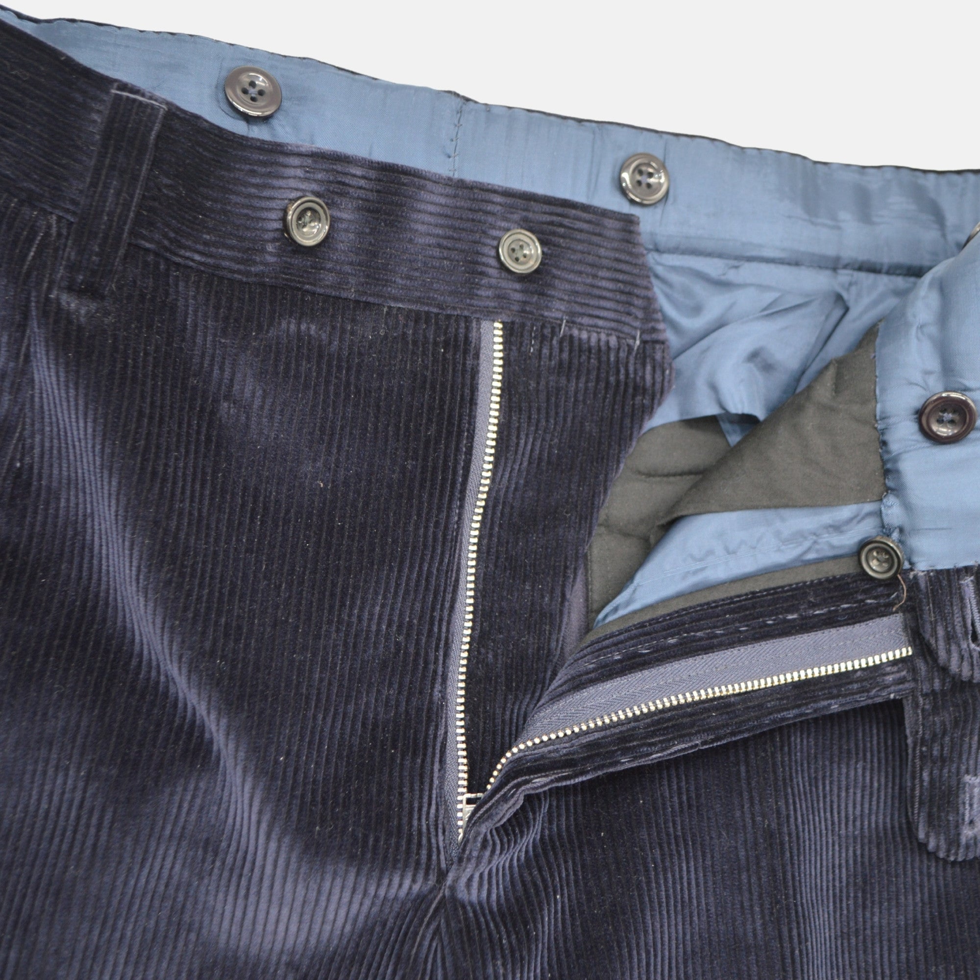 Dark Blue Trousers made of Cotton (W34)