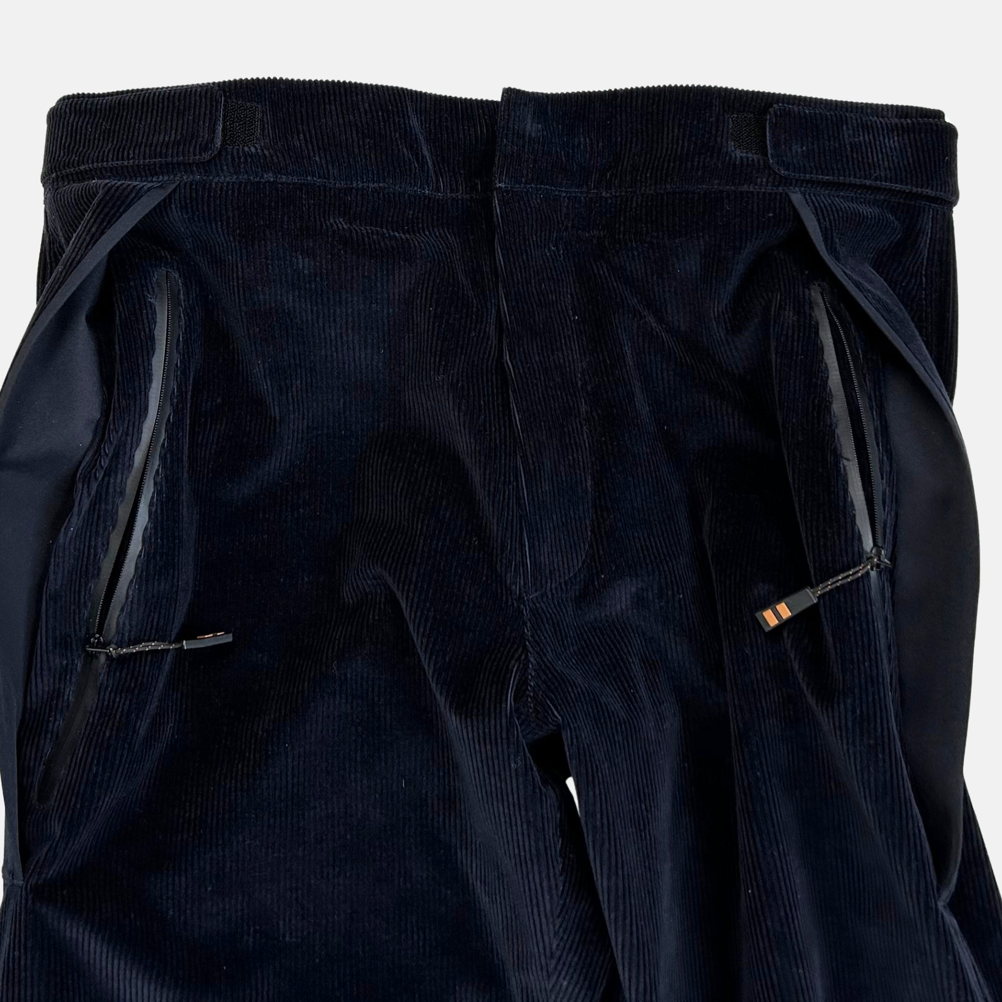 Navy Ski Cord Trousers made of Cotton/ Cashmere (50)