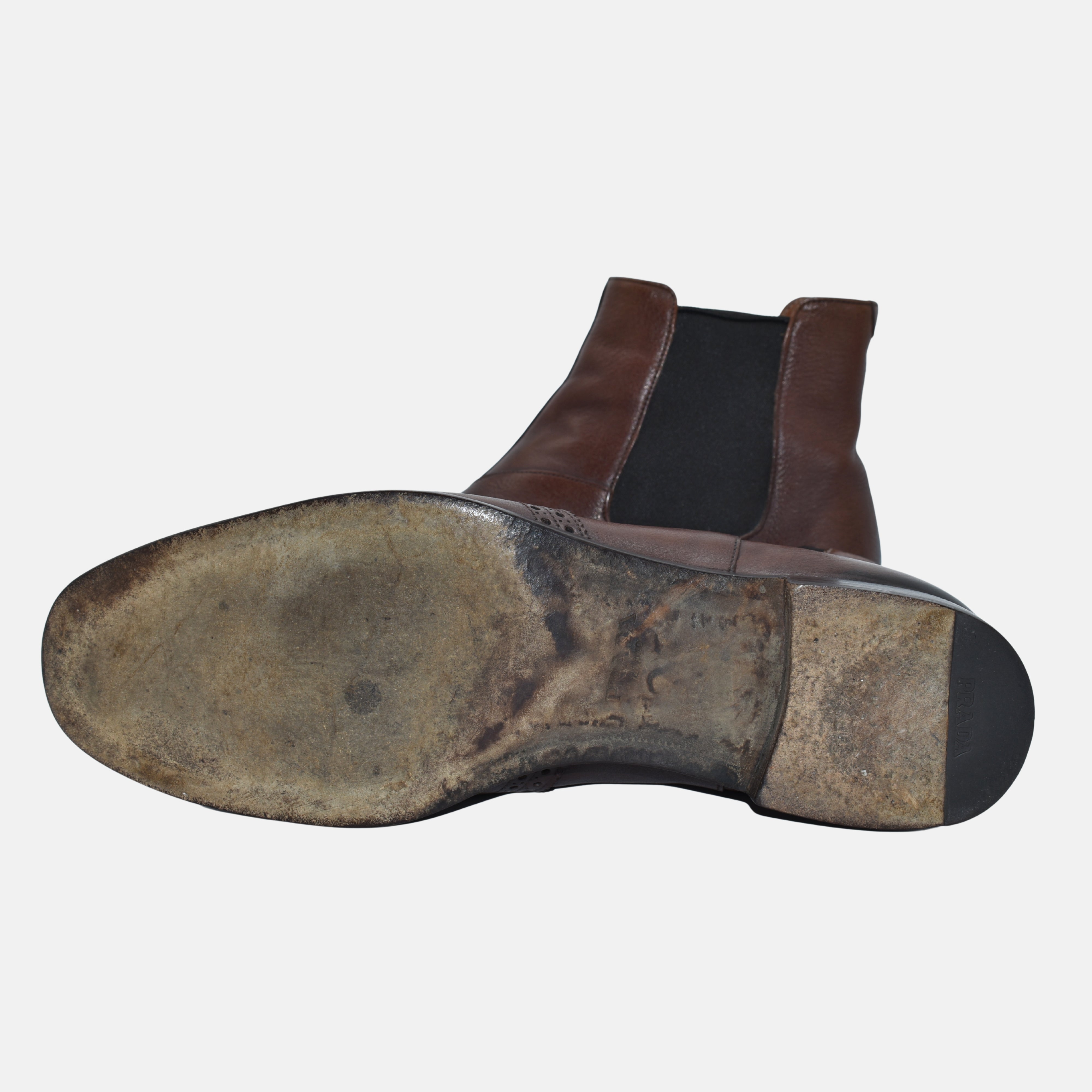 Brown Chelsea Boots made of Leather (EU 43.5)