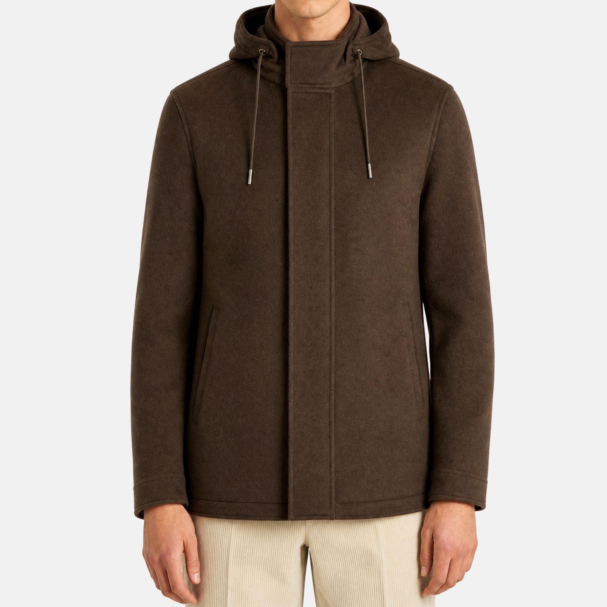 Brown "Cima" Cashmere Jacket (EU 50)