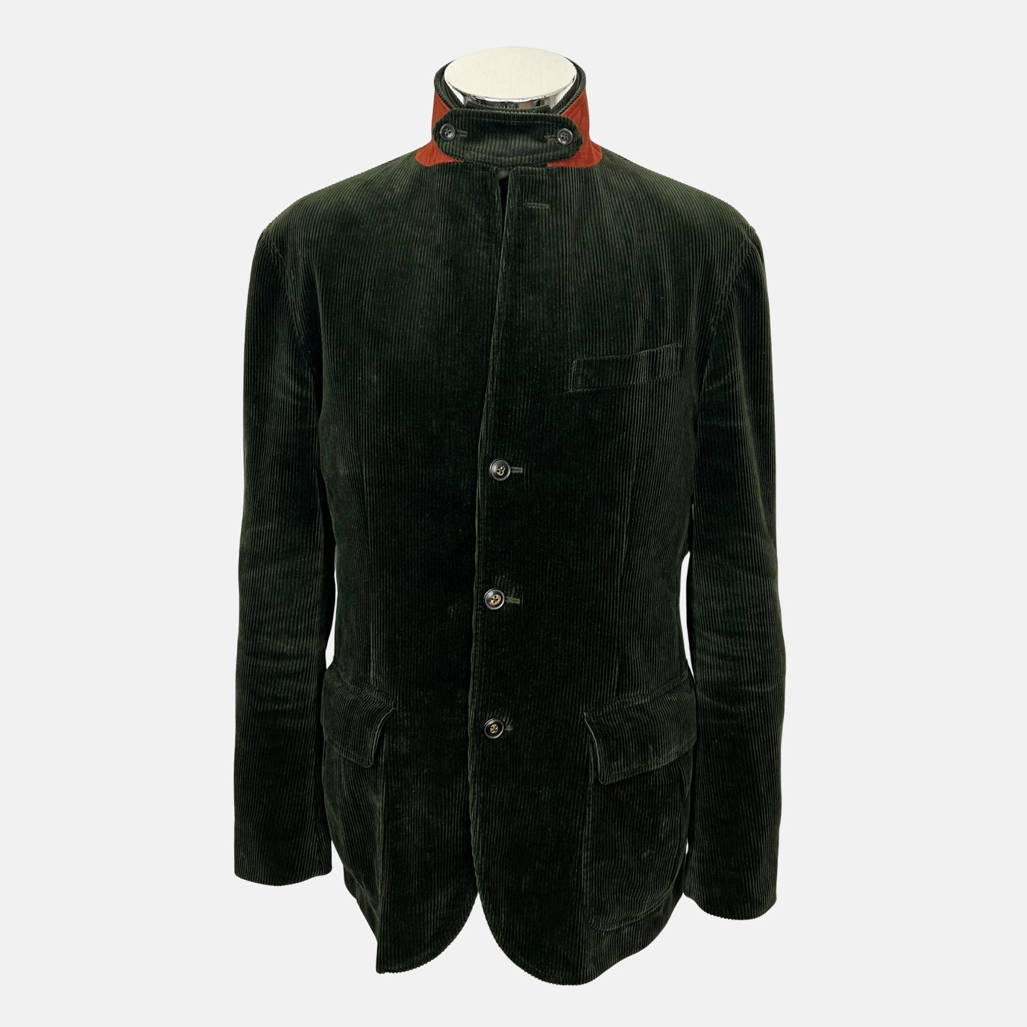 Green Blazer with separable Down Vest made of Cotton (EU 50)